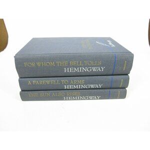 Ernest Hemingway HC Lot 3 Charles Scribners Whom The Bell TollsFarewell To Arms
